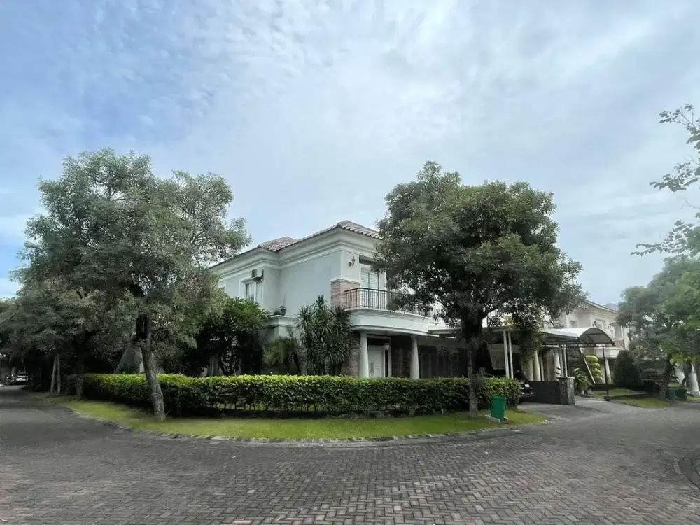 Jual Via Lelang Rumah Mewah di Wisata Bukit Mas Cluster Venezia/Venetian Surabaya Barat