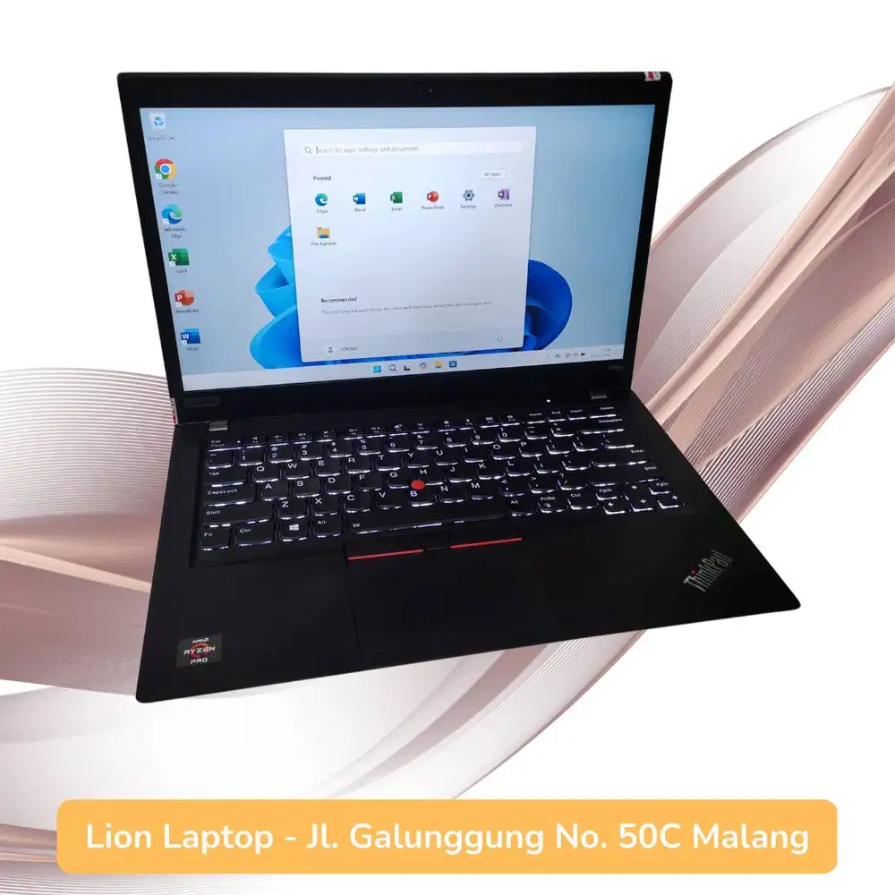 RAM 16GB AMD Ryzen 7 4Ghz VGA 2GB Lenovo Thinkpad T495s [03|09]