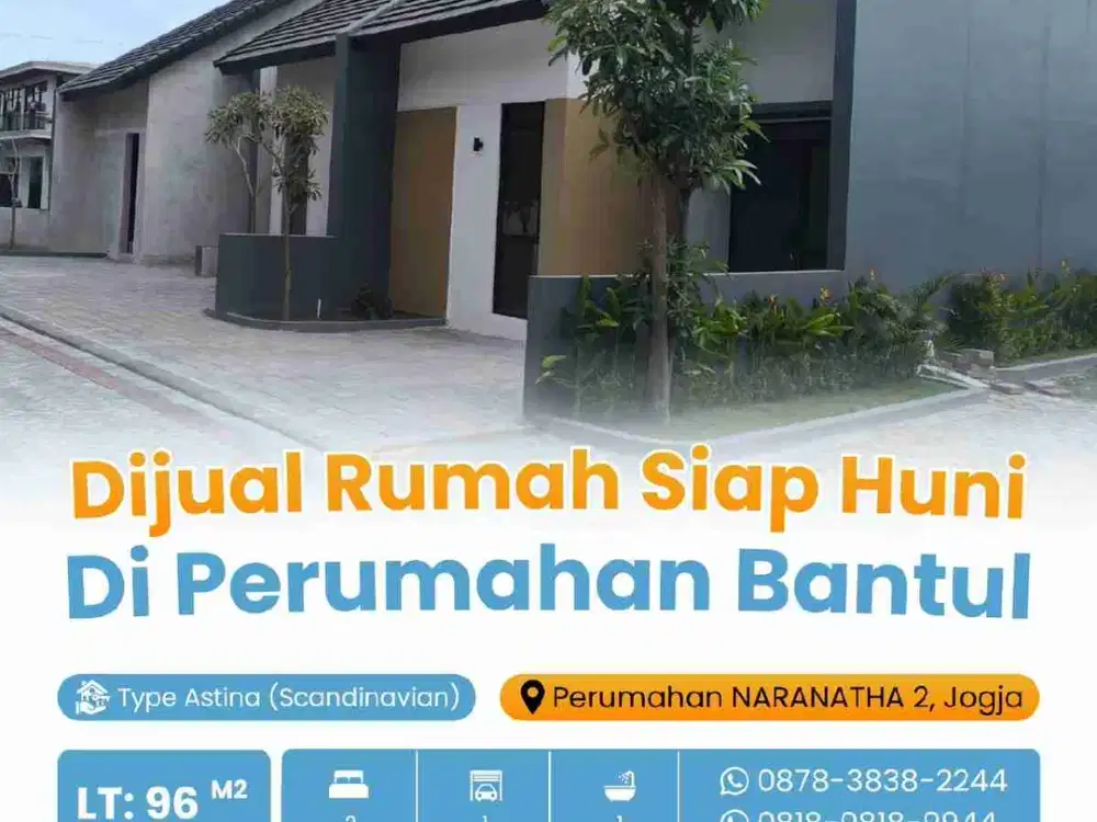 Dijual Rumah Siap Huni Dekat Pusat Kota Bantul