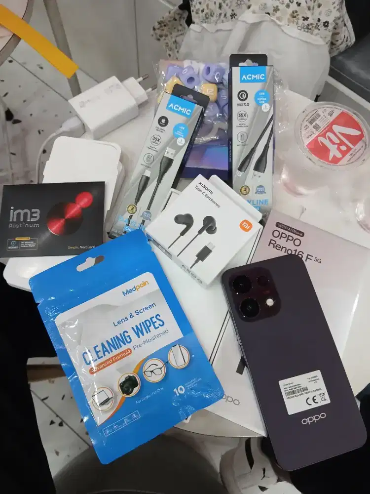 TERMURAH OPPO RENO 16F 5G RAM 8+16GB ROM 256GB