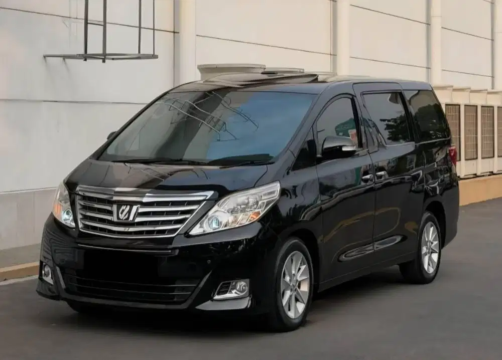 Alphard G 2012 Hitam Pilot Seat FaceLift