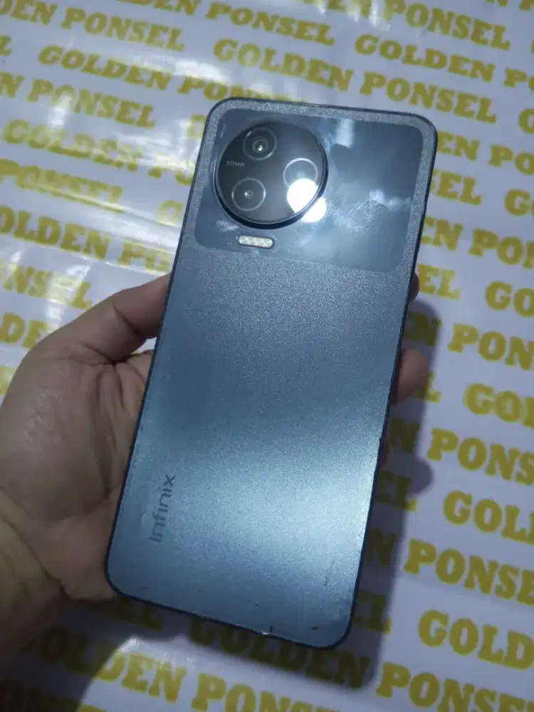 Infinix Note 12 NFC 2023 ORI 256Gb/Ram13(8+5Gb)Mulus-Golden ponsel