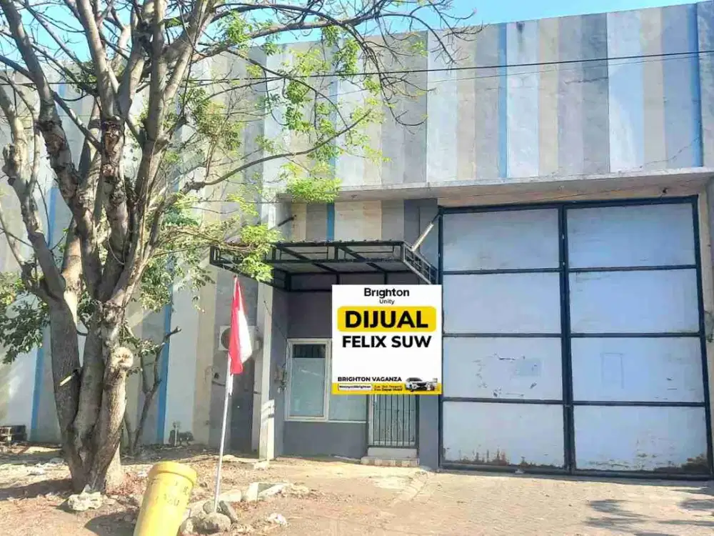 Jual Gudang Luas & siap Pakai Safe & Lock- Lingkar Timur Sidoarjo