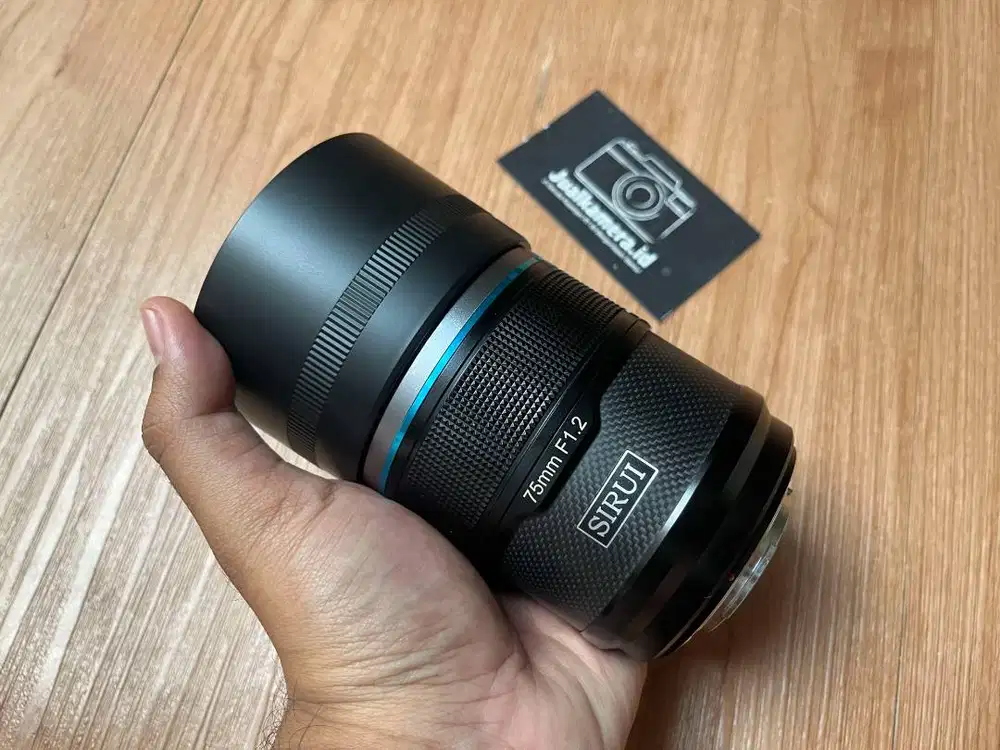 SIRUI 75MM F1.2 FOR FUJIFILM MULUSS BOX MURAH