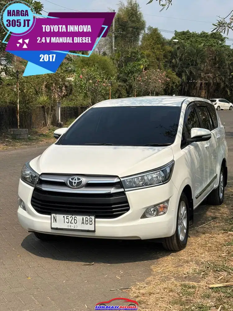 TOYOTA INNOVA 2017 2.4 V MANUAL DIESEL