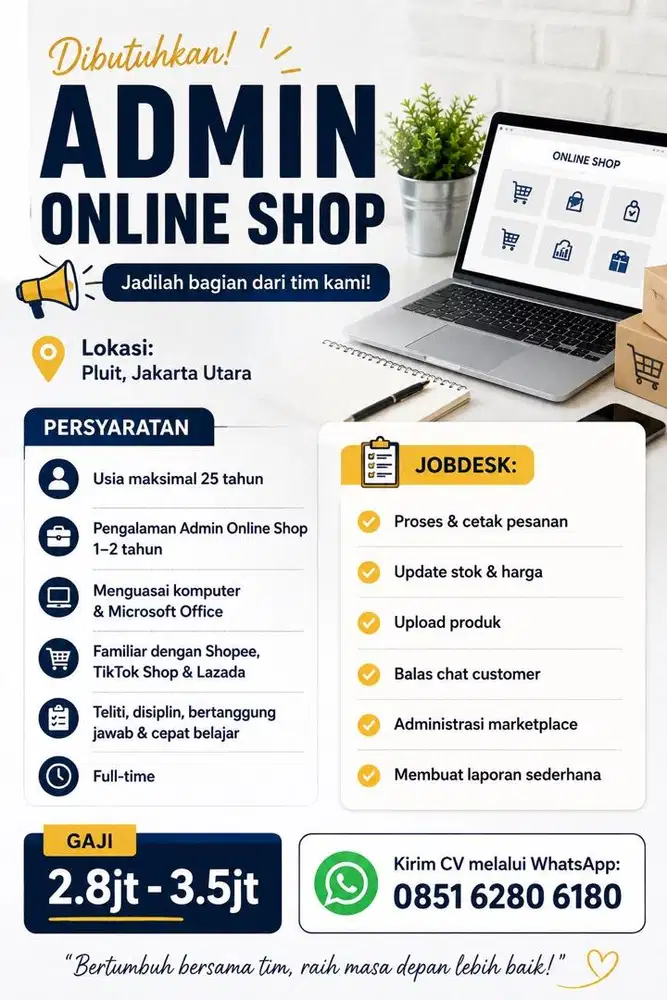 Admin onlineshop