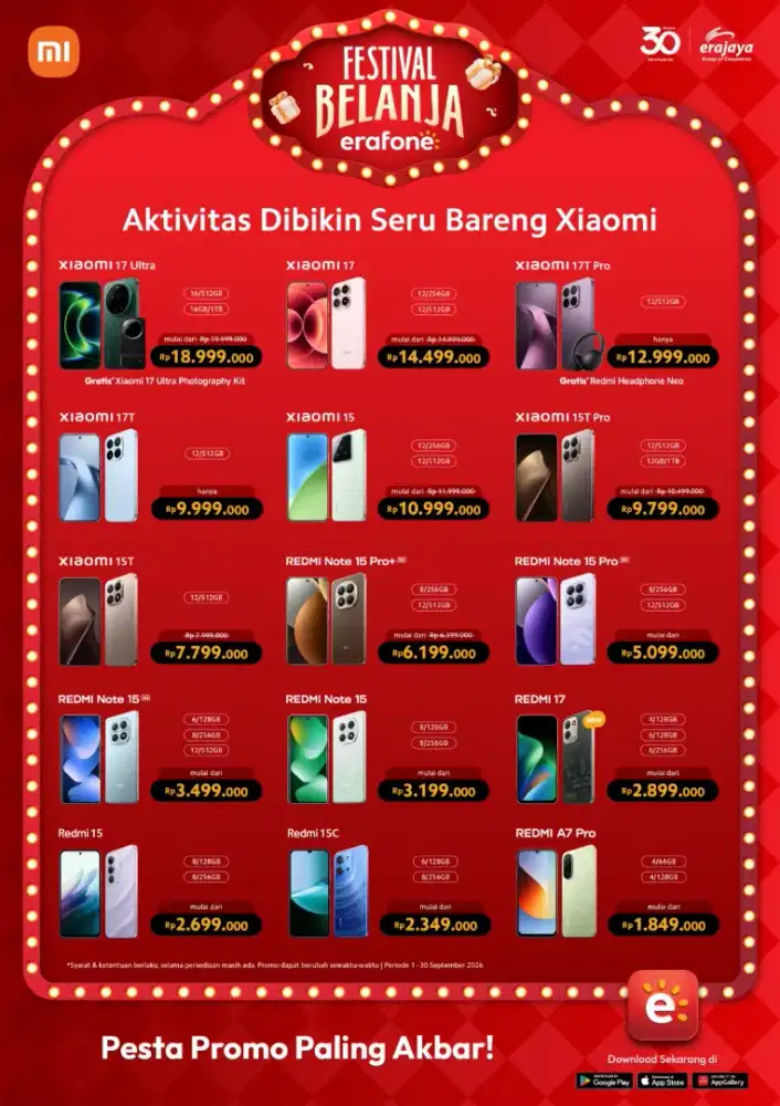 PROMO XIAOMI FESTIVAL BELANJA