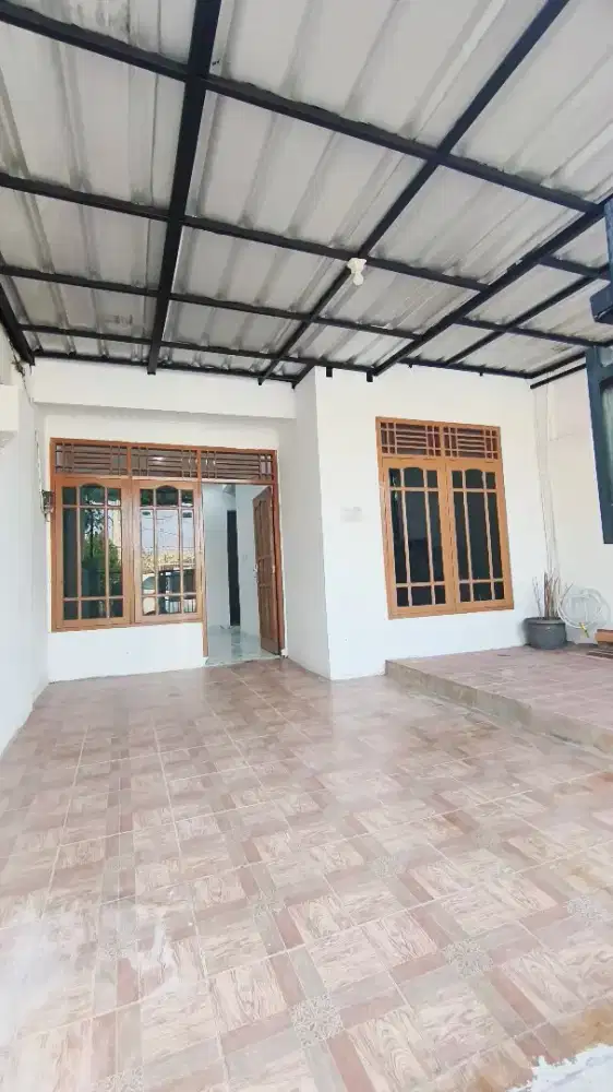 Rumah murah di bekasi pondok ungu v depan fasum