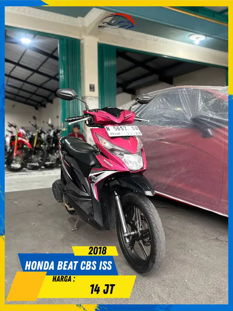 HONDA BEAT CBS ISS 2018 SIAP ANGKUT MASZEHH HIKMAH MOTOR KEPUH