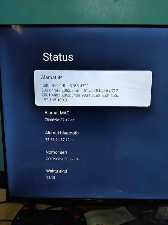 TCL 43A18 SMART TV