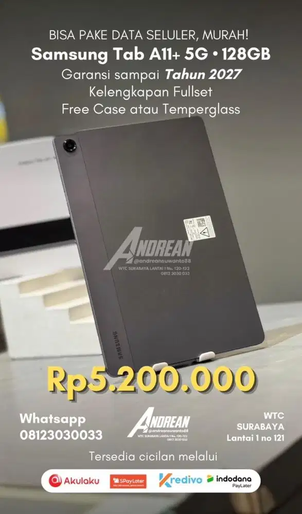 Jual Samsung Tab A11plus 5g