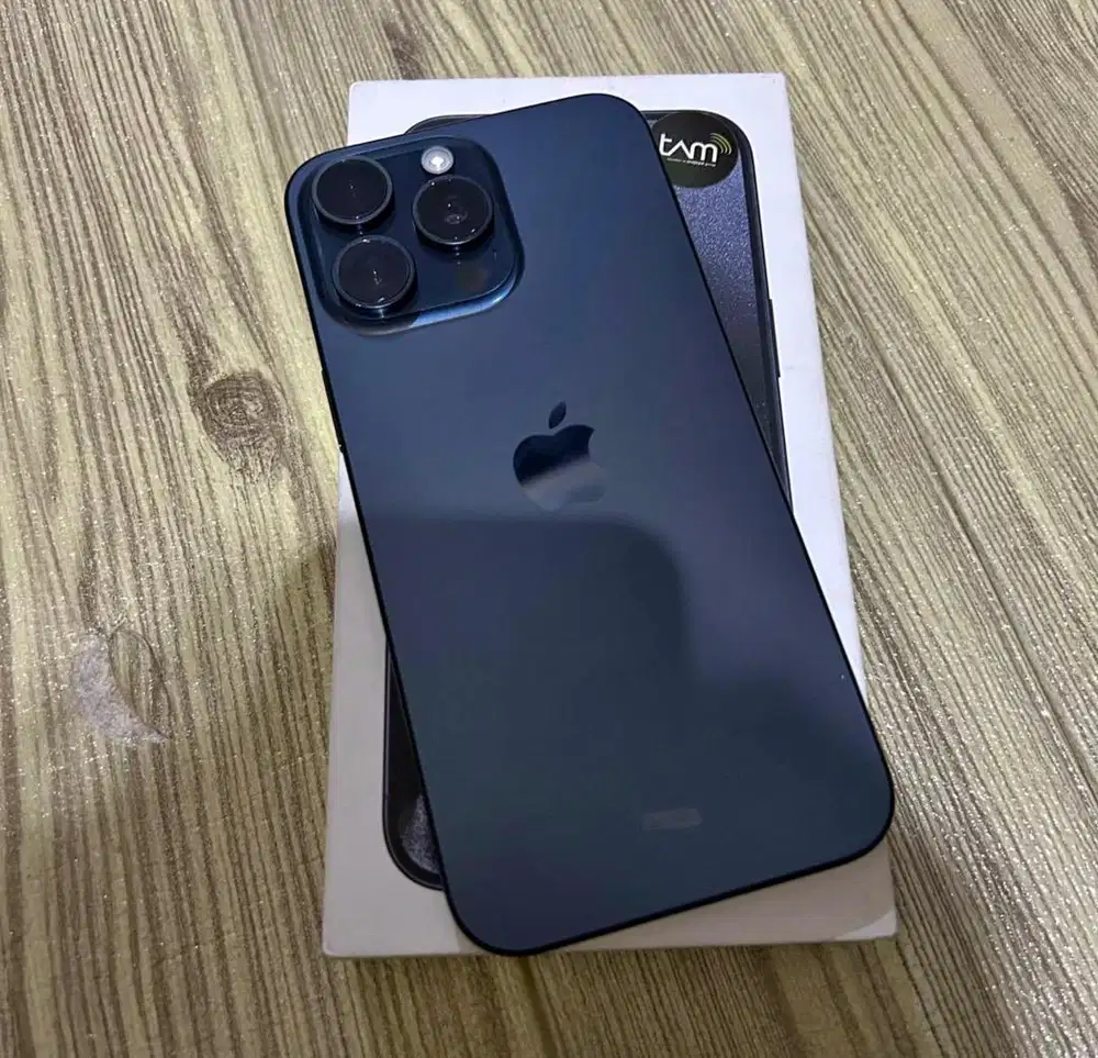 iPhone 15 Pro Max 256GB Garansi Resmi iBox Battery Health 88%