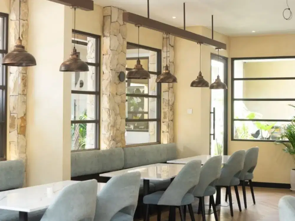 Termurah Ruang Usaha Cafe Reso Riau Pusat Kota Bandung Sudah Siap Beroperasi