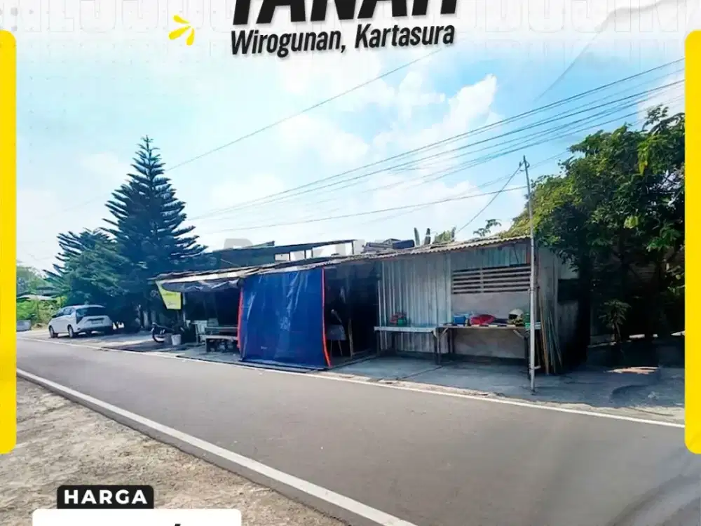 Tanah 1042 m2 Wirogunan Kartasura 3jt/m2