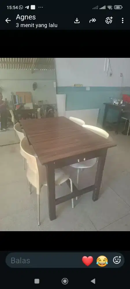 Jual meja kursi