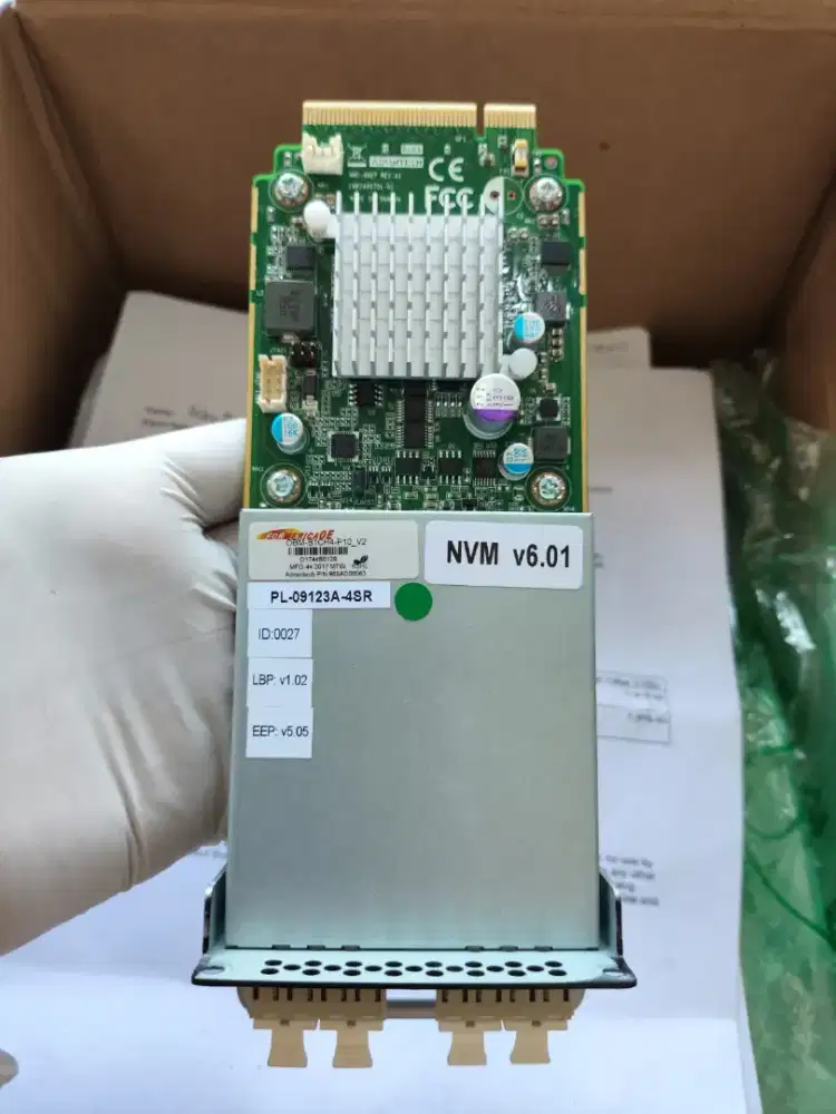 Computer Hardware, NIC 2-chan,
4-Port SR-10G w/bypass
