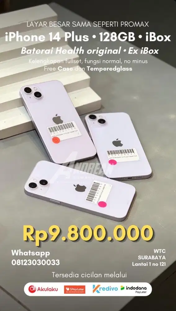 Second Iphone 14 Plus 128GB iBox