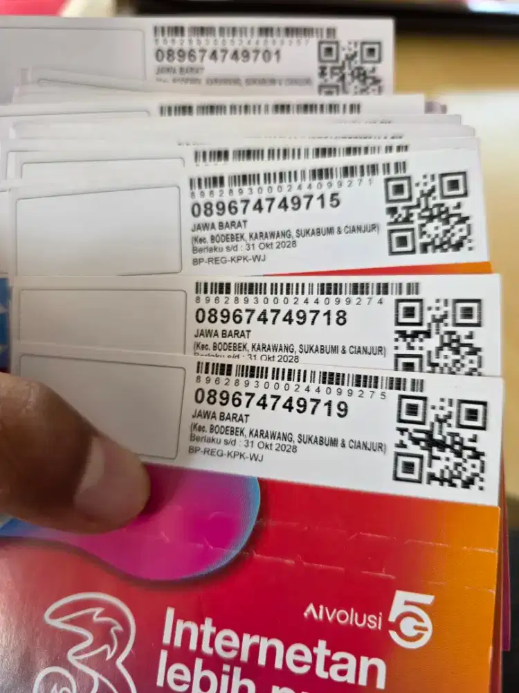 Kartu Perdana TRI 300GB 28 Hari