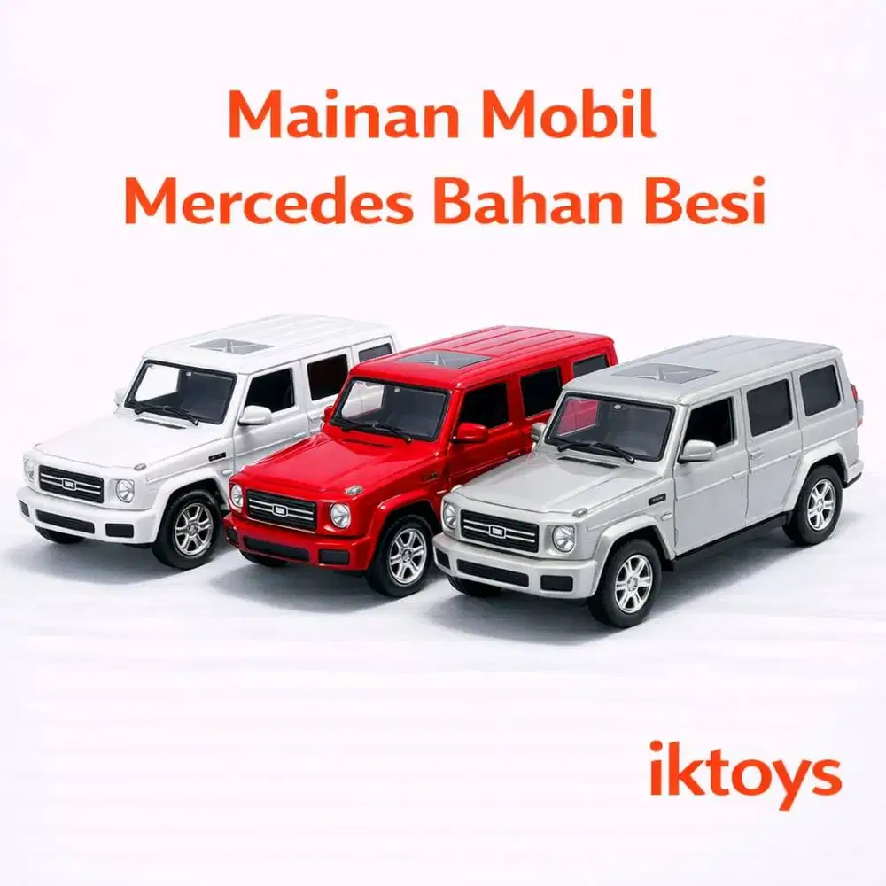 diecast miniatur mobil mercedes g class original