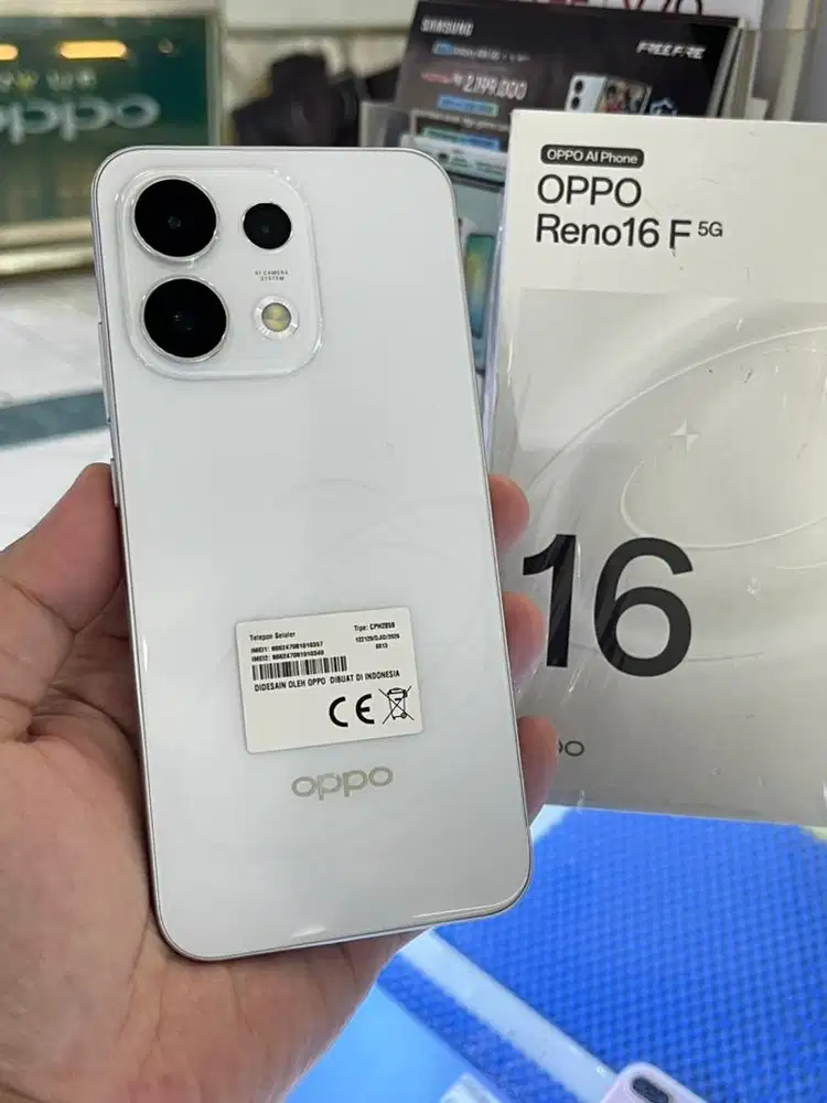 OPPO RENO 16F 5G RAM 8/128 SEBULAN PAKAI
