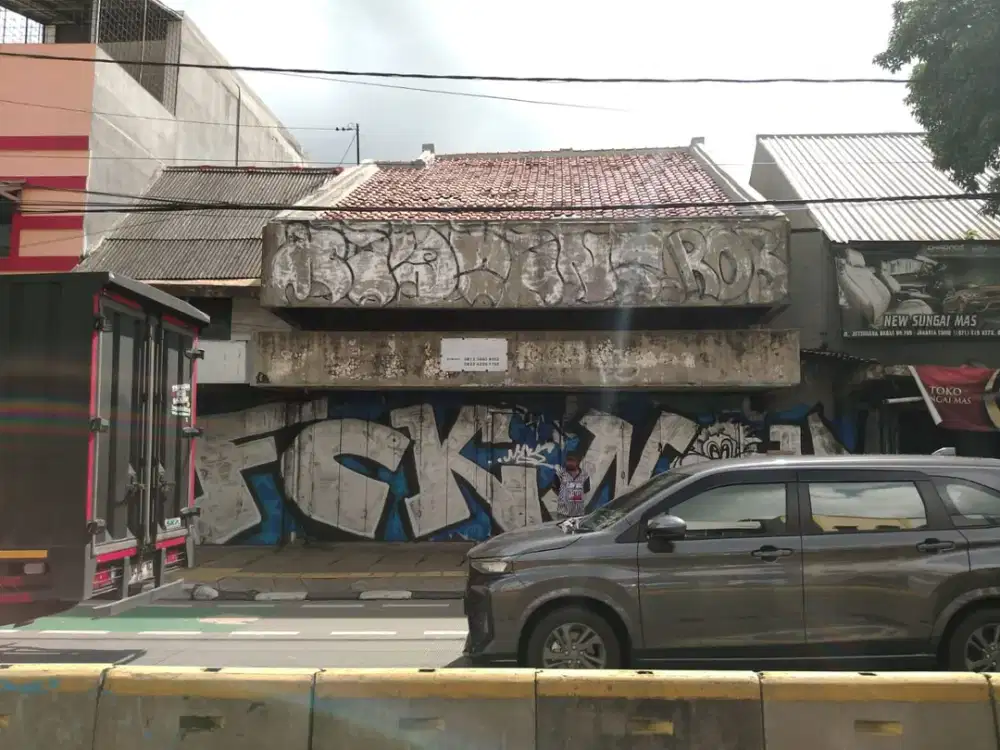 Dijual Rumah Komersial (Toko) di Jatinegara Pinggir Jalan Utama, Jakarta Timur