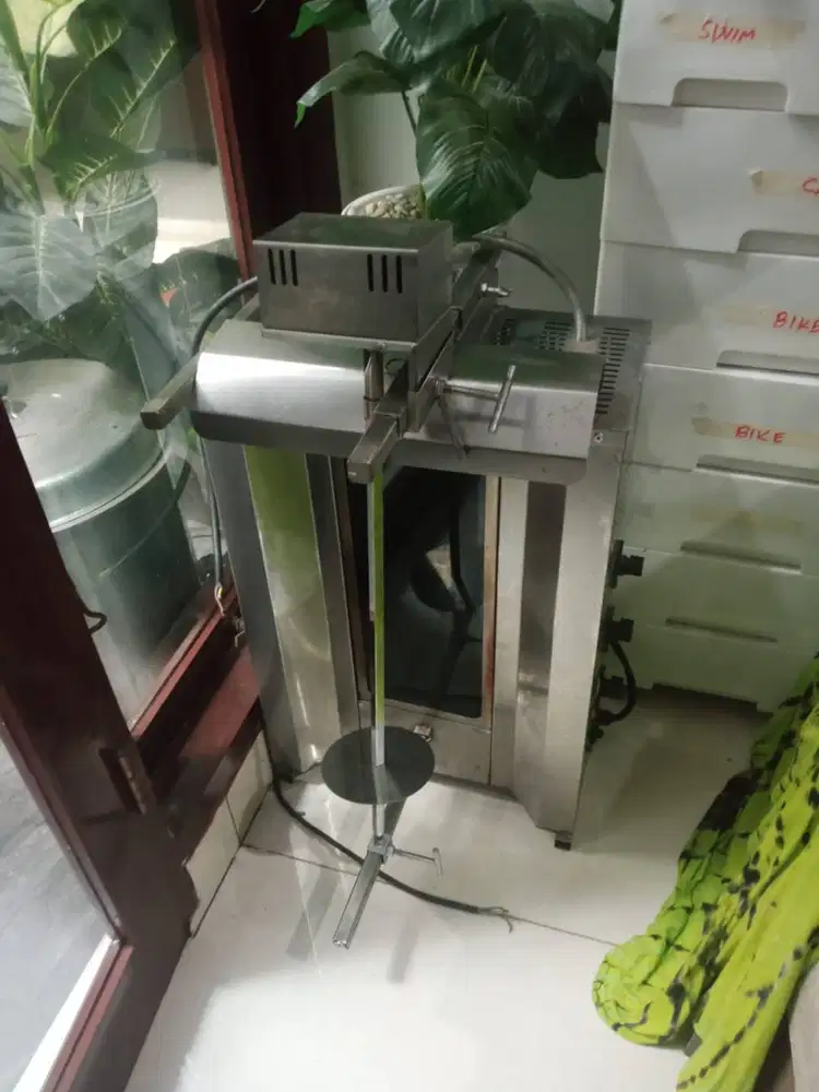 Mesin kebab elektrik listrik asli turki