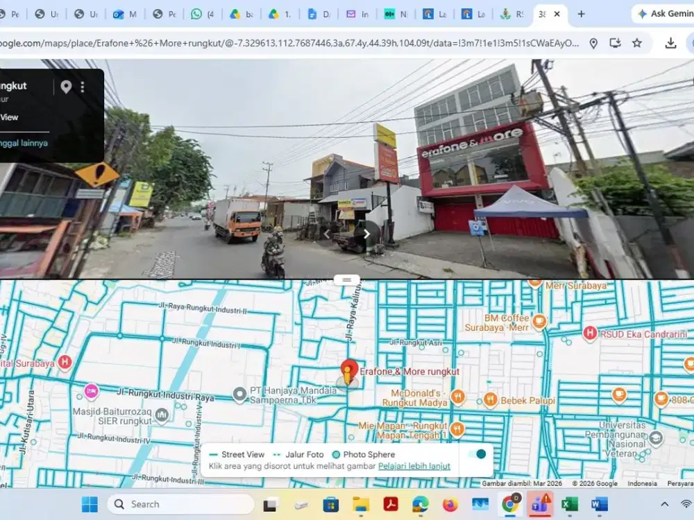 3. Dijual 2 Ruko Gandeng 4 Lantai untuk BISNIS/USAHA komersial