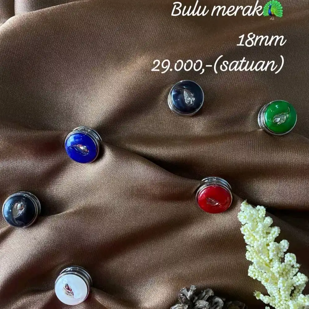AKSESORIS MAGNET BROS JEPITAN HIJAB ASLI TURKI