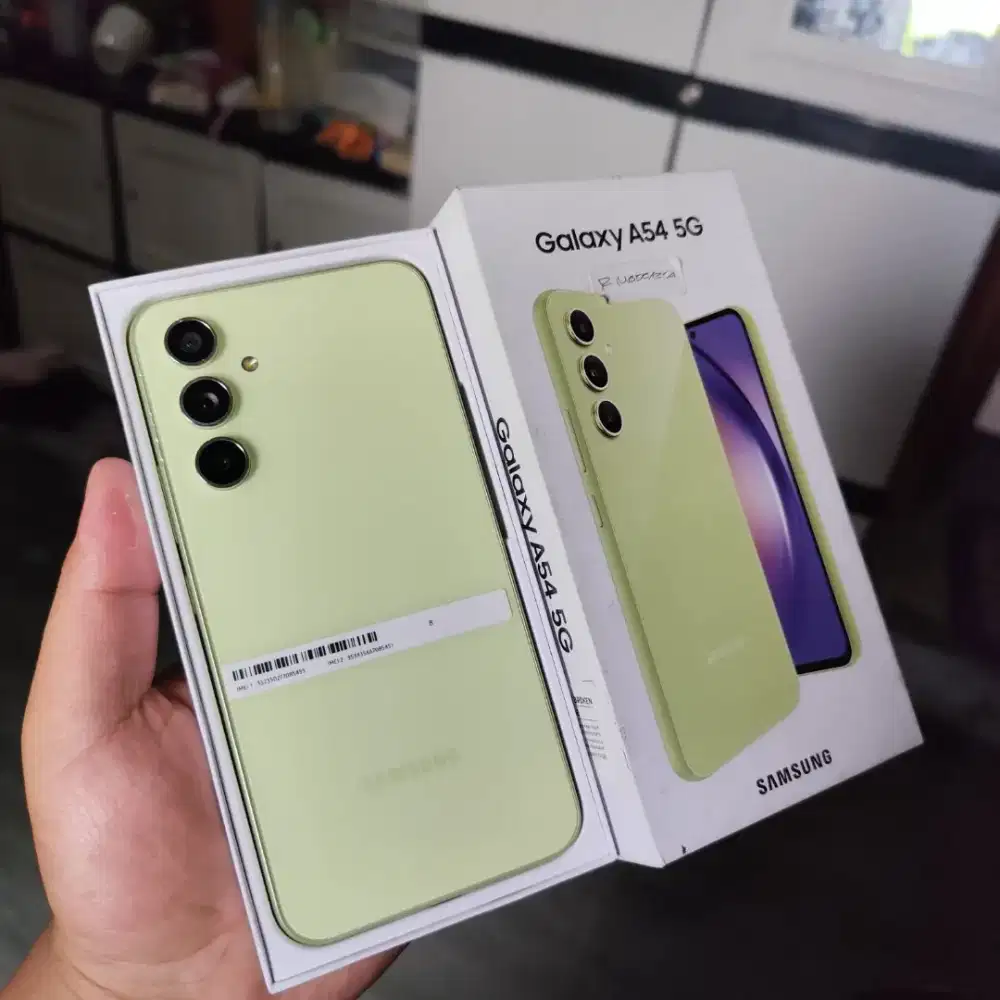 Samsung A54 5G NFC ram 8/128 fullset mulus