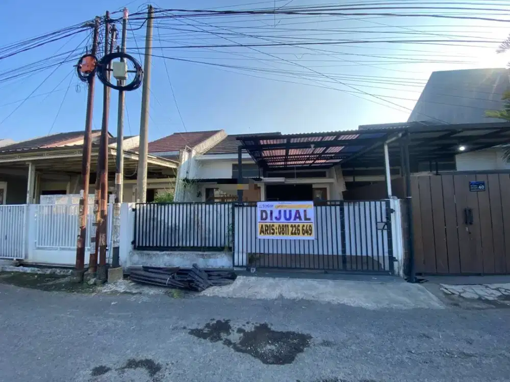 Rumah MURAH Cisaranten Kulon Arcamanik dkt Antapani Bandung Halaman Depan Belakang
