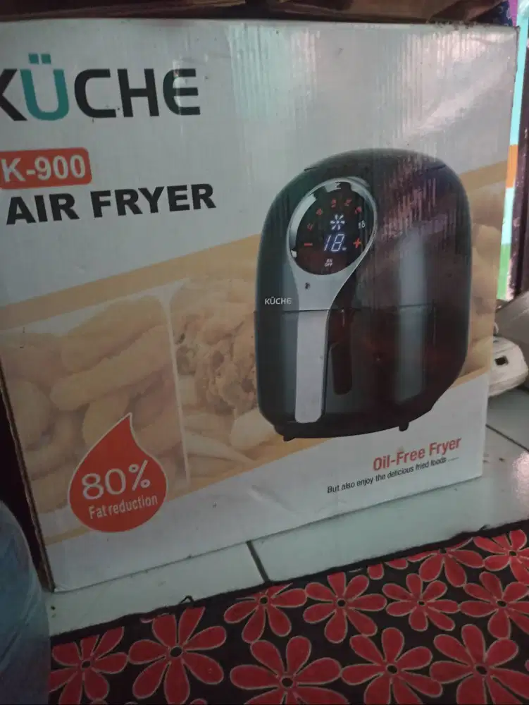Air fryer kondisi baru dijual murah, alat rumah tangga