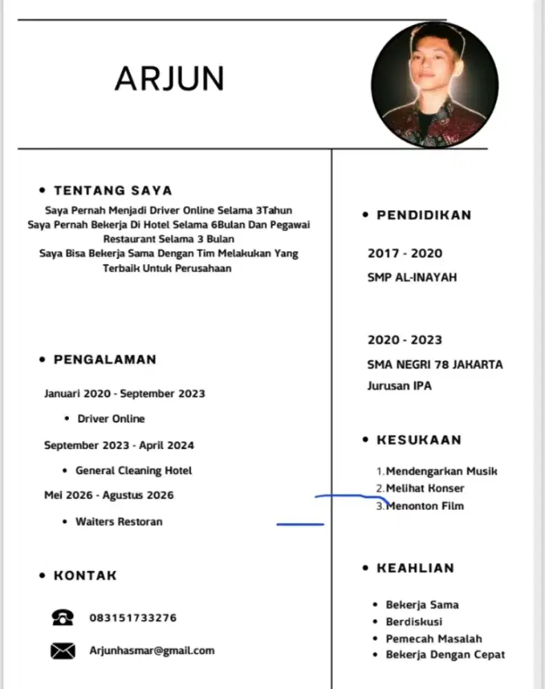 Mencari lowongan