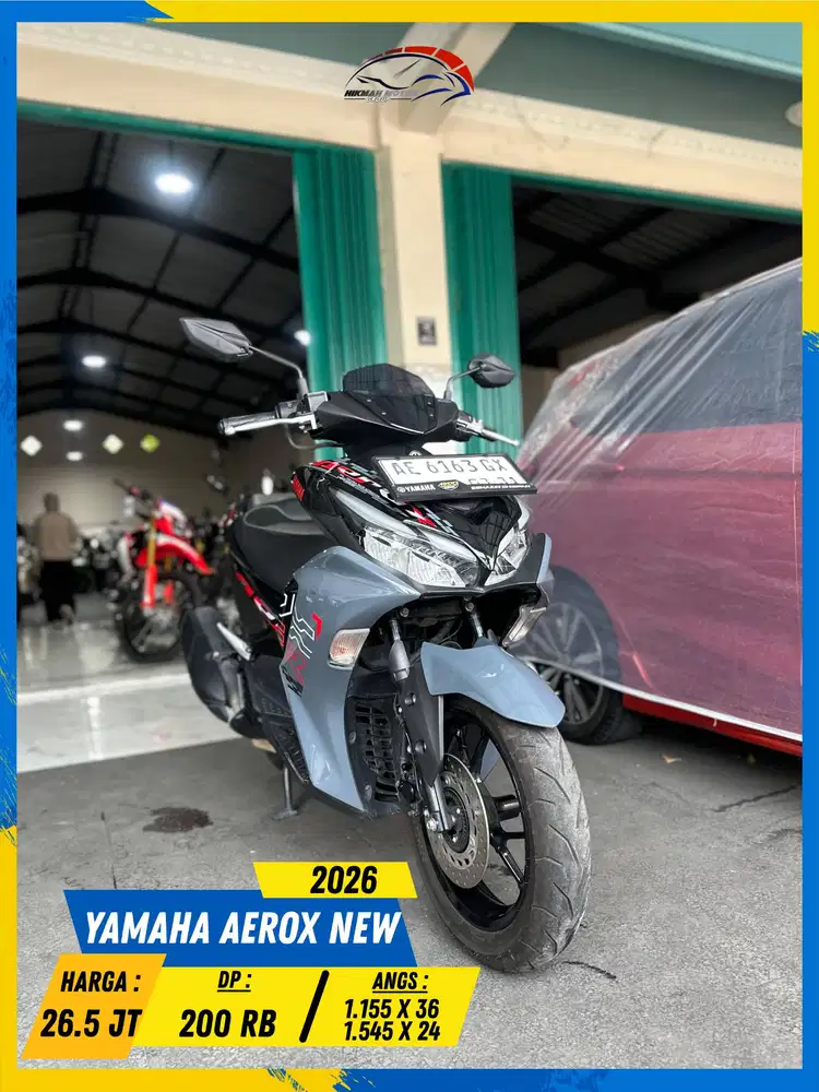 YAMAHA AEROX NEW 2026 MULUSS POLL MASZEHH HIKMAH MOTOR KEPUH