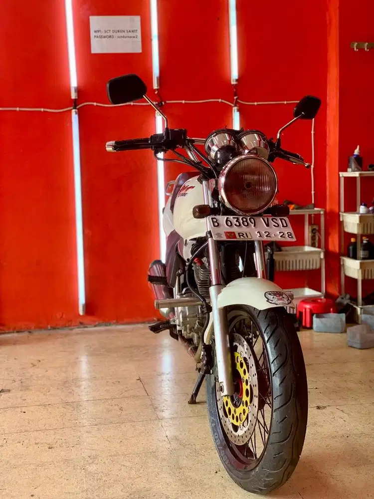 Honda Tiger 1994 Putih Langka, Siap Touring