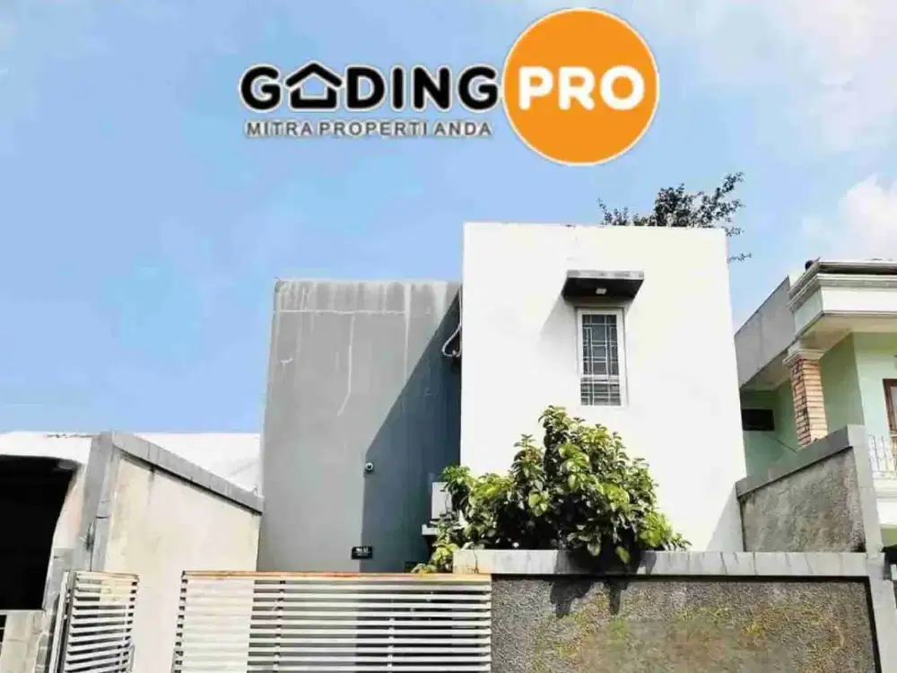 RUMAH 2 LANTAI TANAH BARU DEPOK SHM DEKAT FASILITAS UMUM KONSEP INDUSTRIAL BANGUNAN RAPI SIAP HUNI