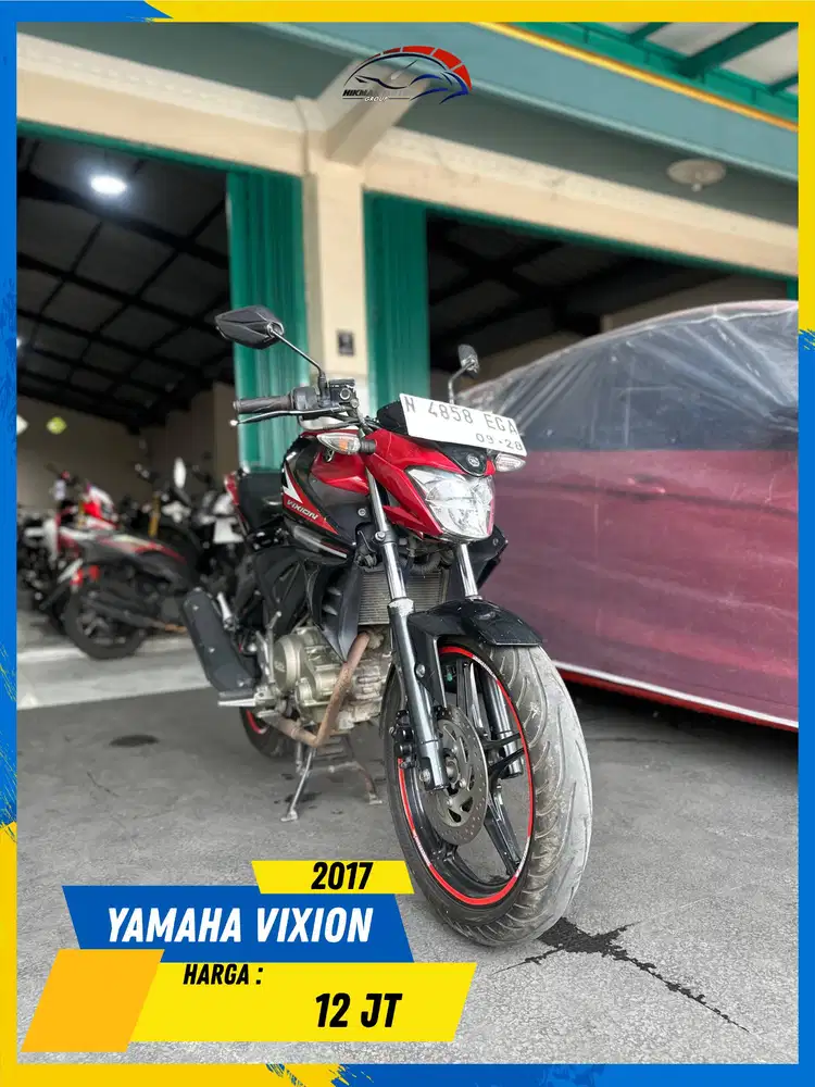 YAMAHA VIXION 2017 MONGGO GAS POL MASZEH HIKMAH MOTOR KEPUH