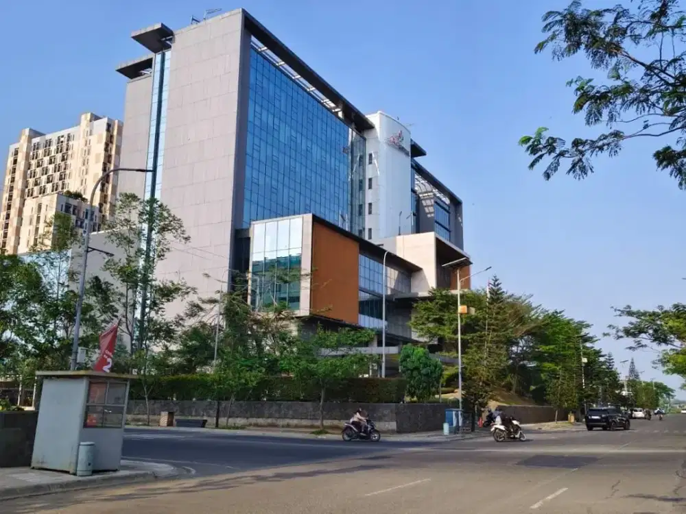 Di jual gedung 6 lantai  di harapan indah bekasi barat luas tanah 1000