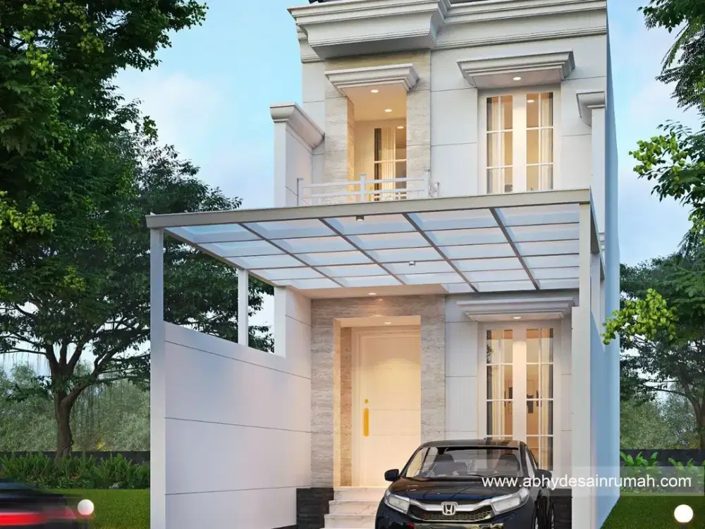 Rumah Baru Classic Modern Dua lantai Margahayu Kota Bandung