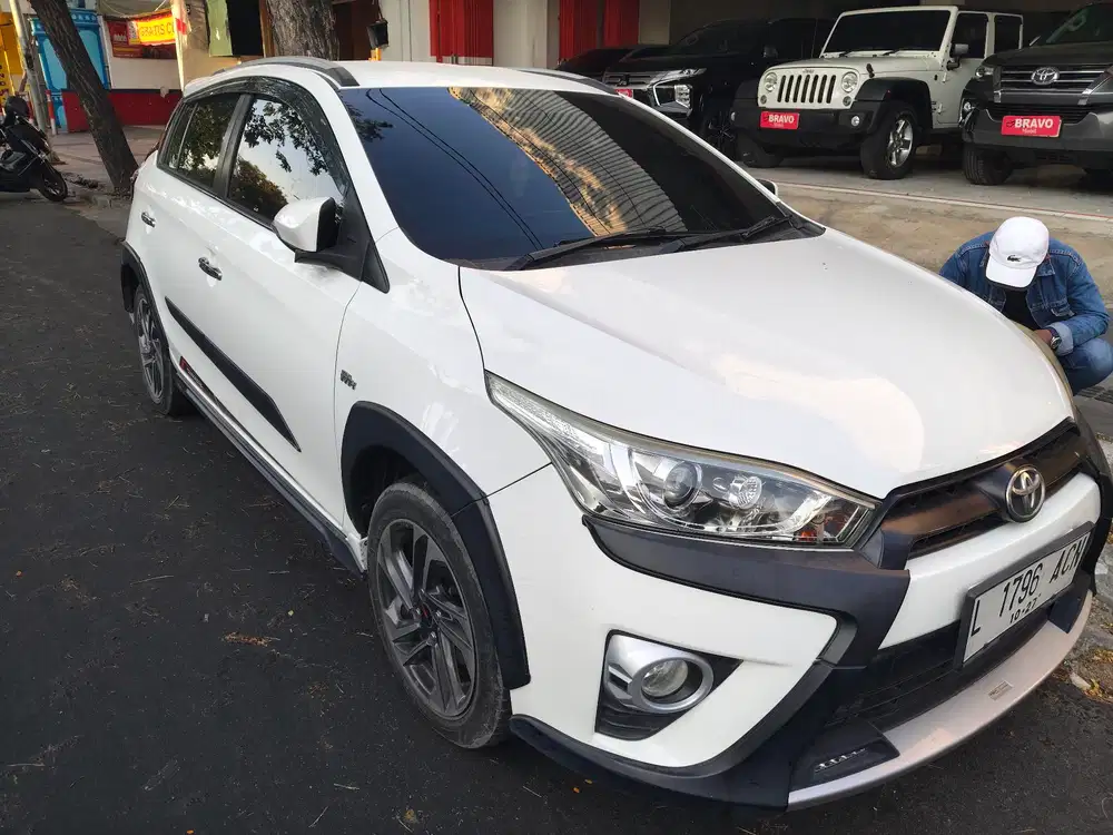 Km48rb YARIS TRD 2017 Matic L Istimewa Orisinil