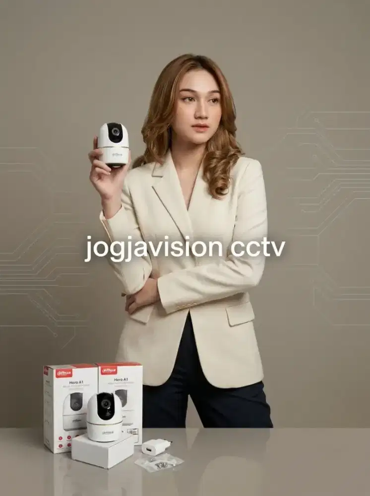 Cctv wireless dahua jernih bisa gerak dan rotasi