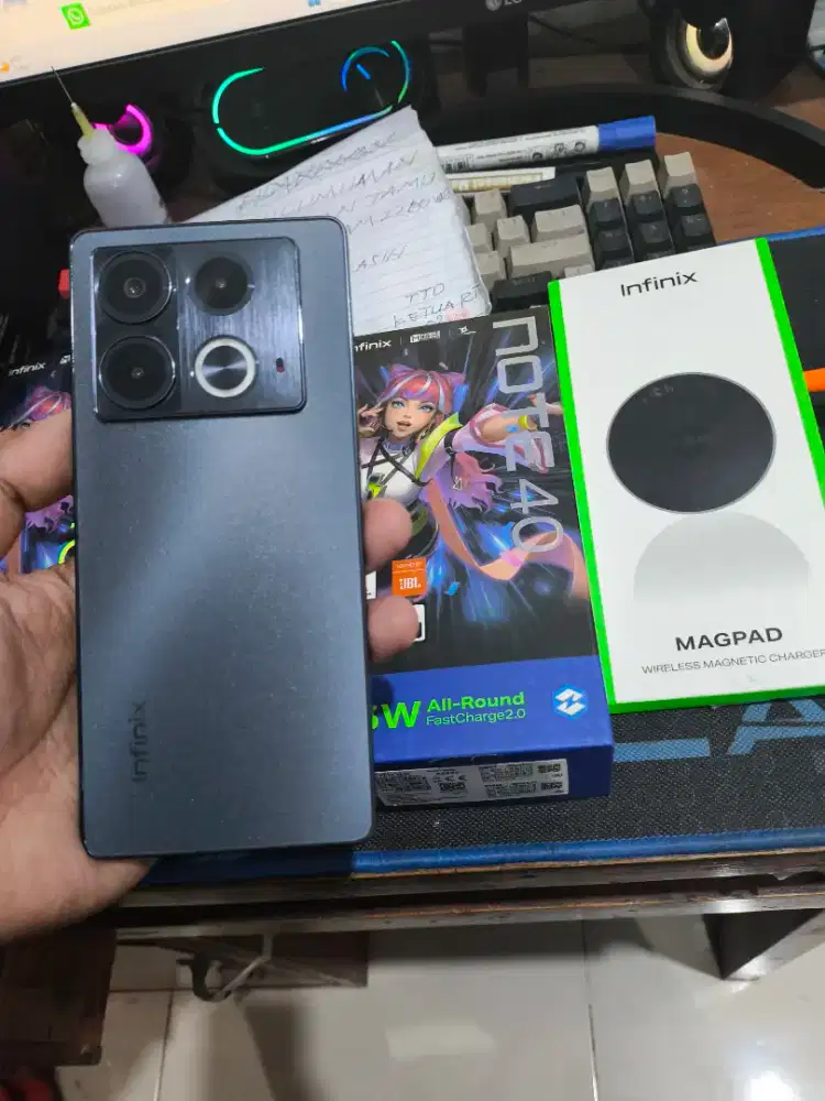 Infinix Note 40 Fullset Ori