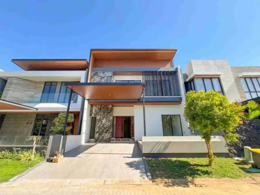 JUAL RUMAH BARU 3 LANTAI SIAP HUNI WOODLAND CITRALAND SURABAYA BARAT JAWA TIMUR
