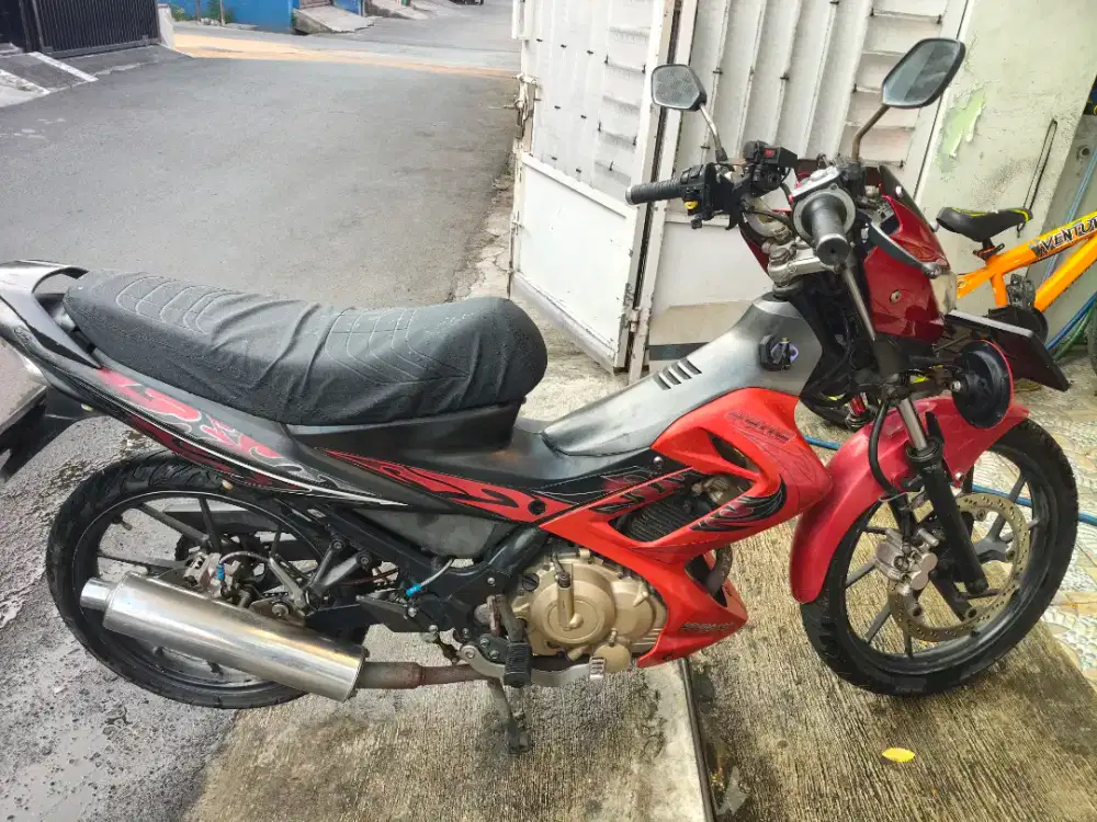 Satria FU 150 SCD Hitam Merah