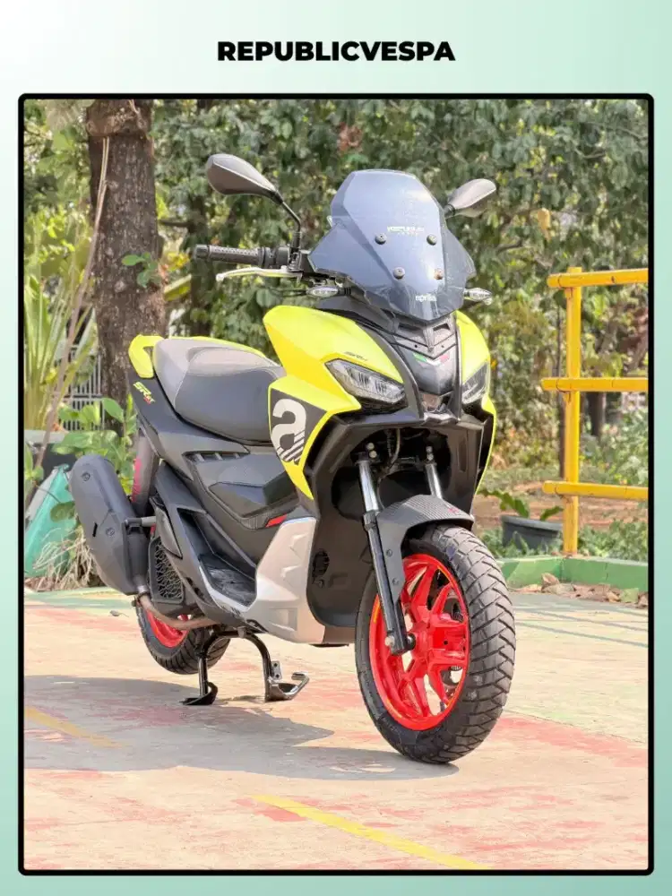 DIJUAL APRILIA SR GT 200 S ABS THN 2024 PERFECT CONDITION
