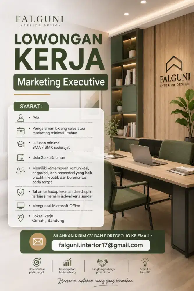 lowongan kerja marketing