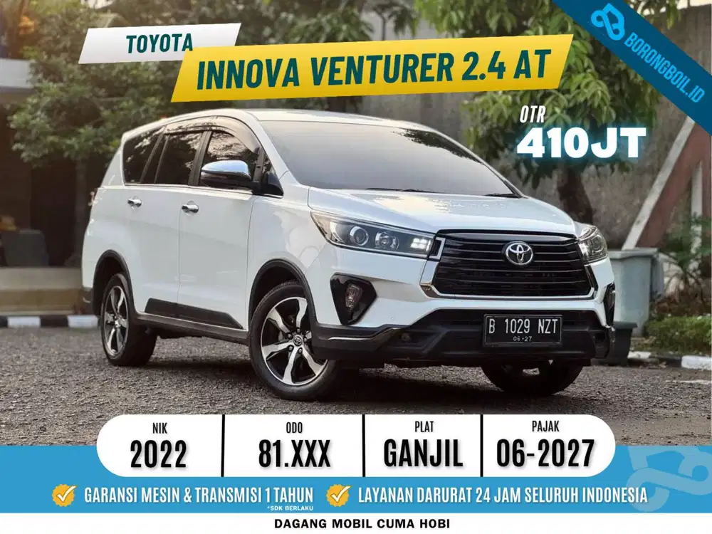 Termurah INNOVA VENTURER 2.4 AT 2022