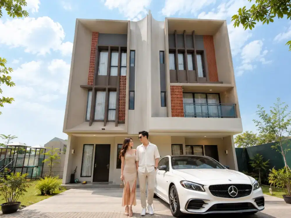Siap Huni! Rumah di Gading Serpong lagi promo FreePPN Siap Huni lengkap dengan Club House dan Jogging Track