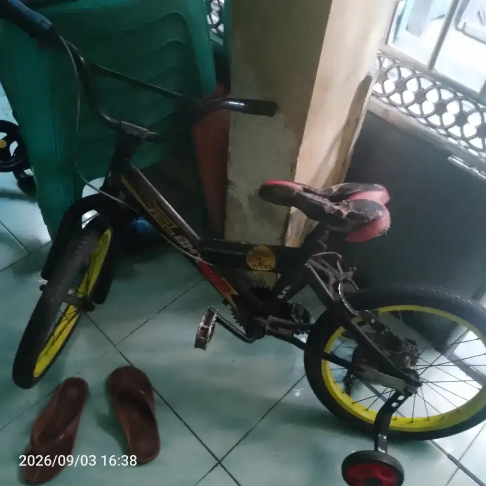 Sepeda bekas apa adanya