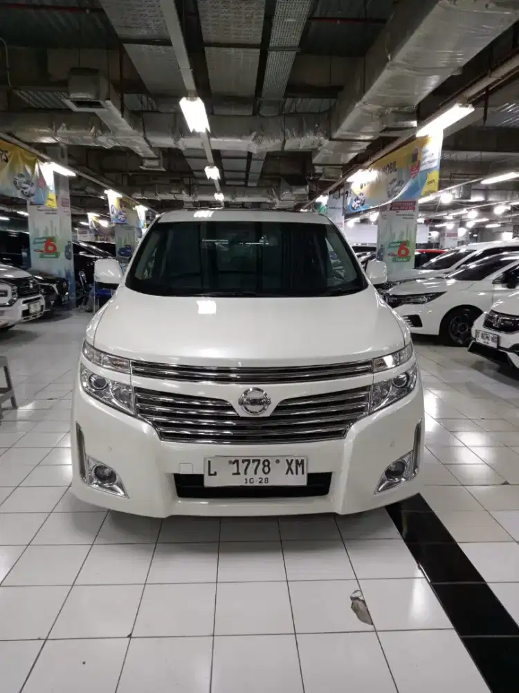 NISSAN ELGRAND HWS AT 2013 PUTIH METALIK