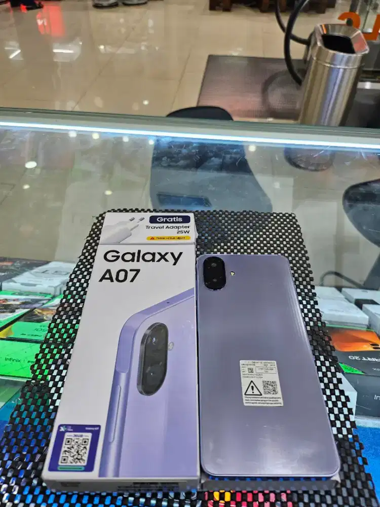 samsung A07 4/64 mulus fullset